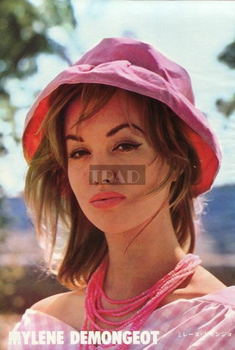 Mylene demongeot 1965 vintage - demongeot,